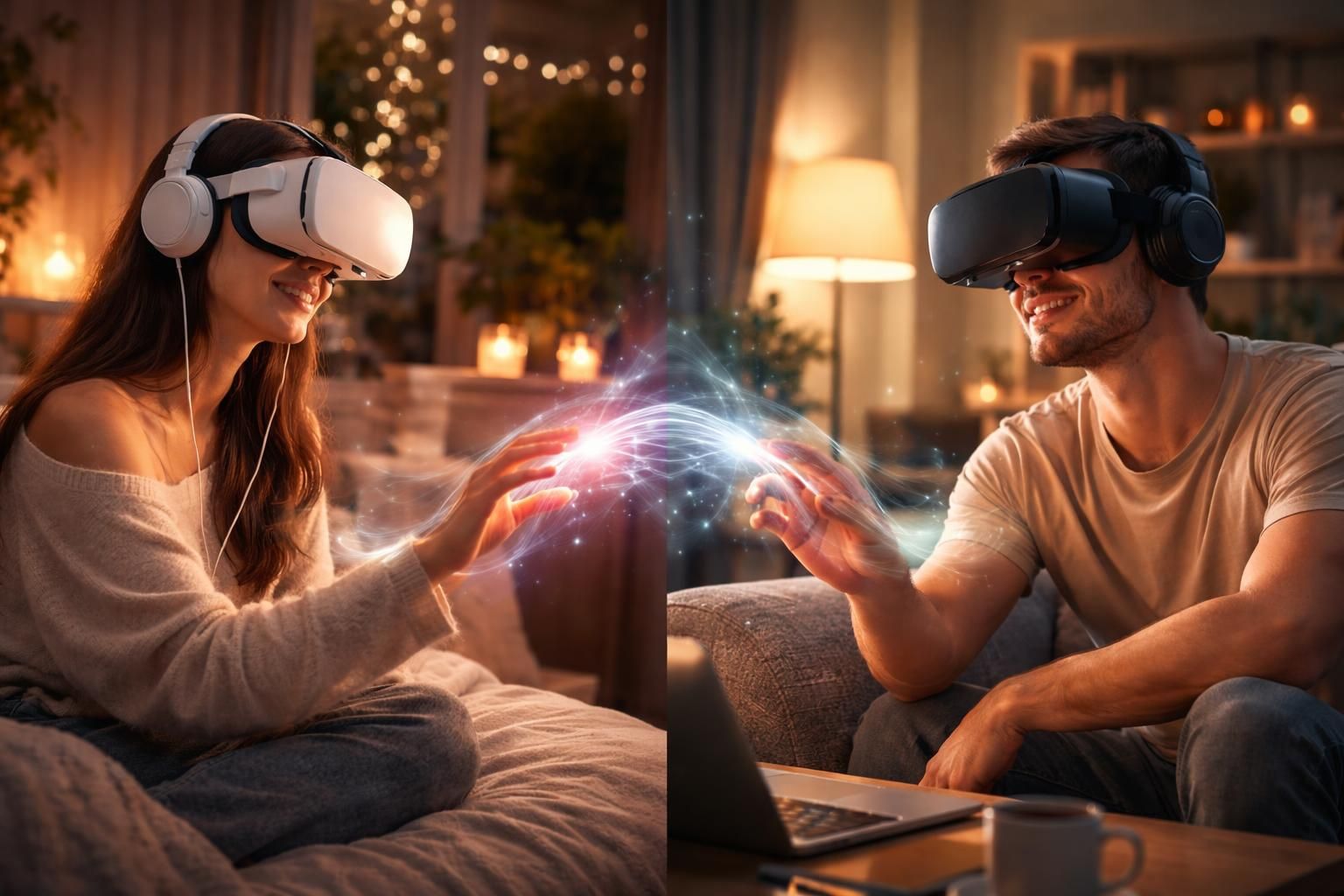 découvrez comment le porno en réalité virtuelle peut renforcer la connexion et l'intimité entre partenaires à distance grâce à une expérience immersive unique.