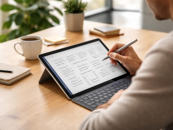 découvrez comment préparer facilement des sujets de discussion sur votre tablette tactile microsoft surface pour réussir vos rencontres et échanges professionnels.